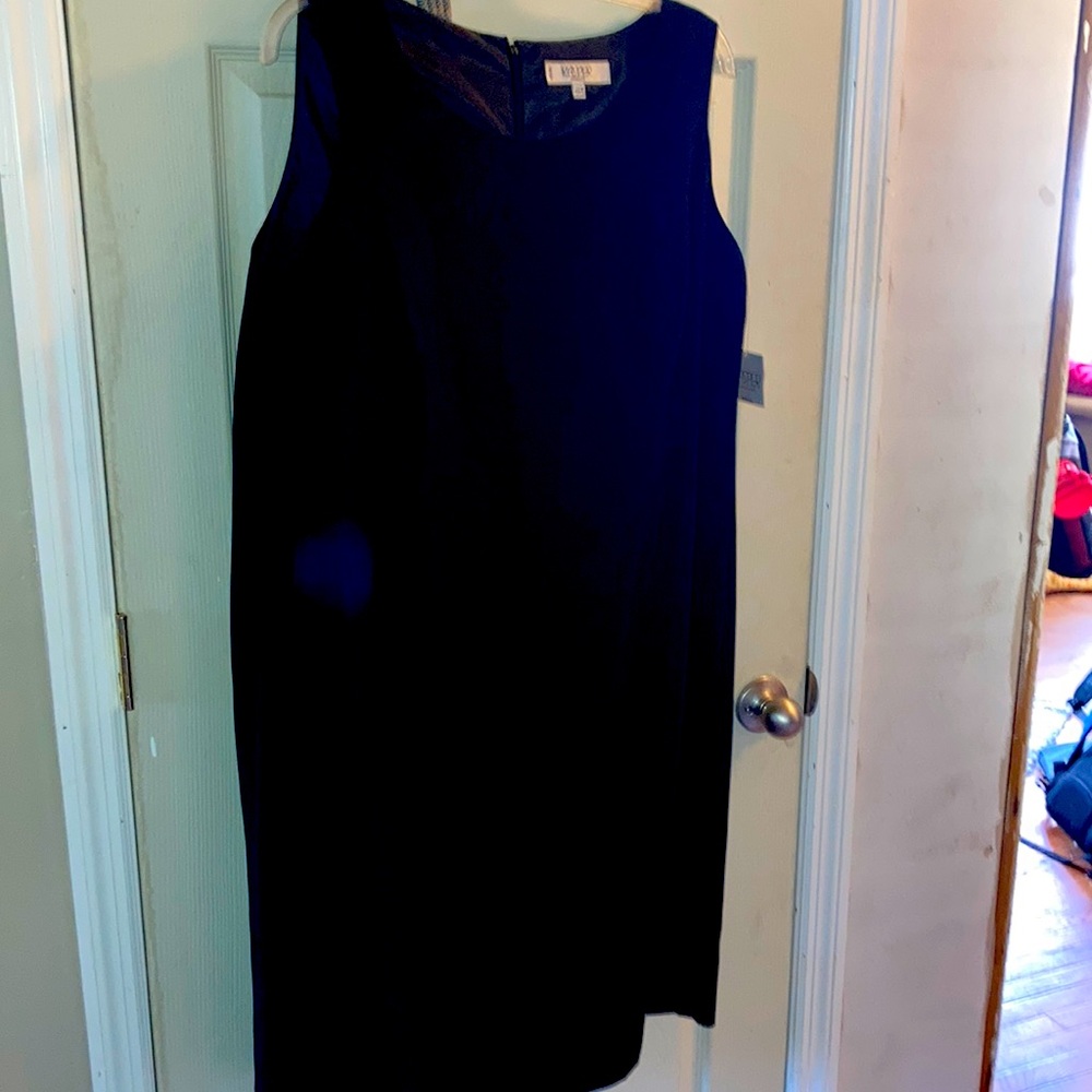 Kasper black dress